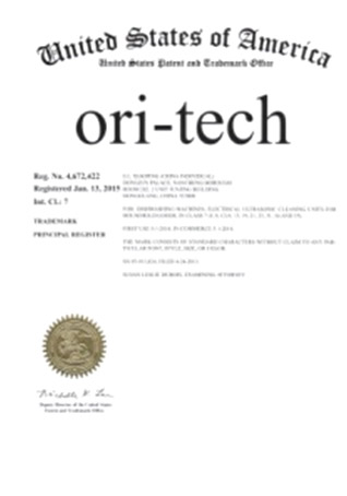 Ori tech美国注册商标